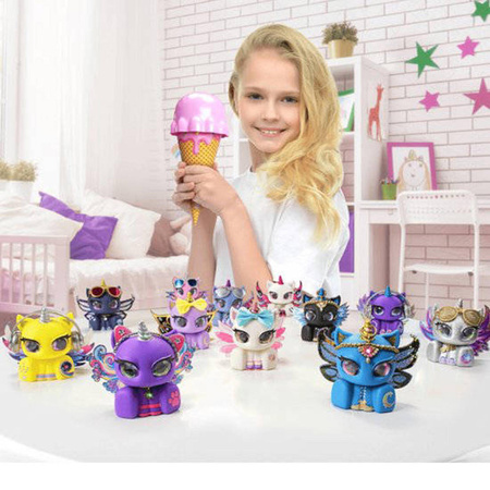 UniCones Rożek 8 Surprise Rożek z niespodziankami Jednorożec Figurka Slime