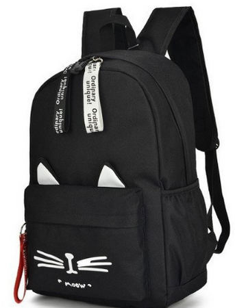 KOT KOTEK PLECAK SZKOLNY MŁODZIEŻOWY MIEJSKI