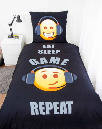 EMOTY EMOTKI EMOJI BUŹKA EMOTIKONY POŚCIEL 140x200