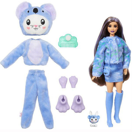 BARBIE CUTIE REVEAL LALKA W PRZEBRANU KRÓLICZEK MIŚ KOALA ZMIENIA KOLOR
