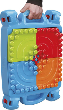 MEGA BLOKS Stolik z klockami „Buduj i ucz się" Duże klocki Pojazd FGV05