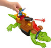 Imaginext Kroczący Krokodyl i Pirat Hak DHH63