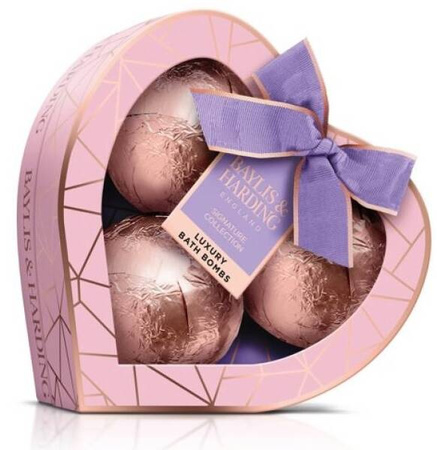 ZESTAW PREZENTOWY SERCE KULE DO KĄPIELI