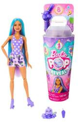 LALKA BARBIE POP REVEAL FRUIT SERIES ZESTAW Z 8 NIESPODZIANKAMI WINOGRONOWA