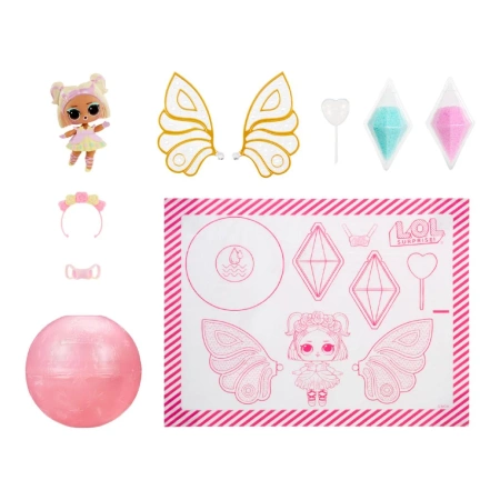 LOL SURPRISE Laleczka wróżka Niespodzianka Kula Fairies Akcesoria Mga