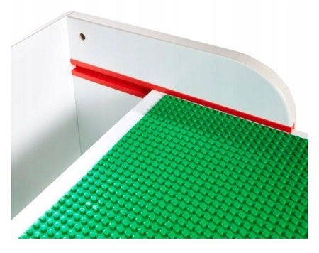 KLOCKI PÓŁKA NA KLOCKI AUTA SKRZYNIA DLA DZIECI POJEMNIK REGAŁ