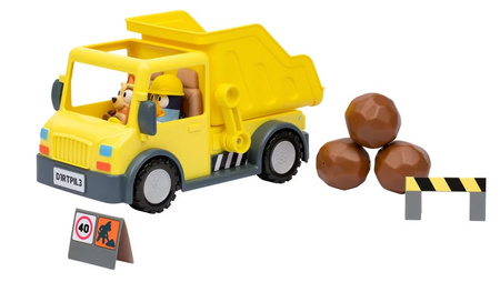 Bluey Wywrotka budowlana + Bluey i Bingo TM Toys