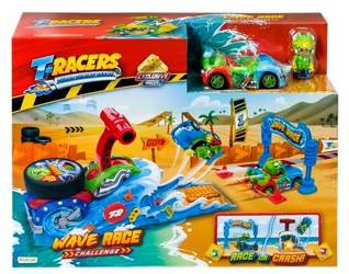 T-RACERS WAVE RACE CHALLENGE Zestaw z wyrzutnią