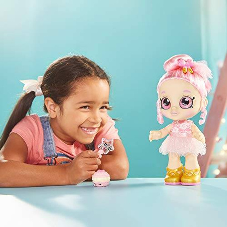 KINDI KIDS DUŻA LALKA BALETNICA TUTU Squishy Shopkins Różdżka