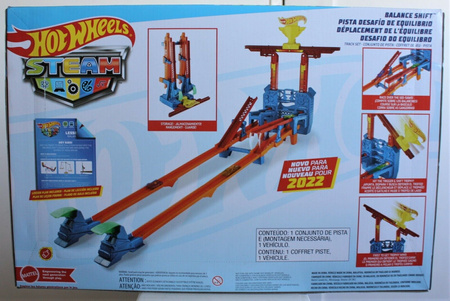 HOT WHEELS TOR TORY ZESTAW WYRZUTNIA WYZWANIE STEAM