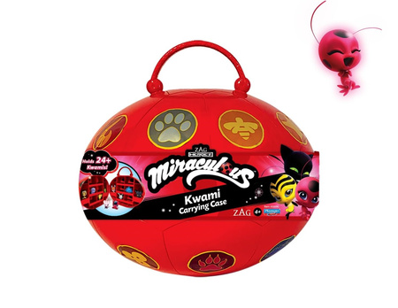 MIRACULOUS BIEDRONKA I CZARNY KOT KWAMI FIGURKA NIESPODZIANKA BOX