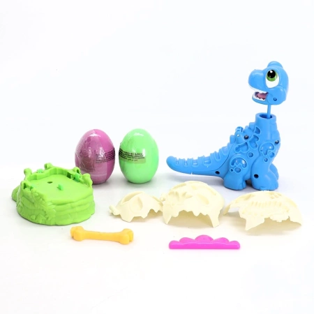 PLAY-DOH CIASTOLINA WYKLUWAJĄCY SIĘ DINOZAUR ZESTAW DINO HASBRO F1503
