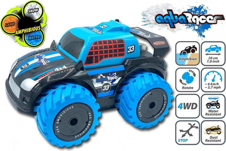 AUTO TERENOWE ZDALNIE STEROWANE SAMOCHÓD PŁYWA 360