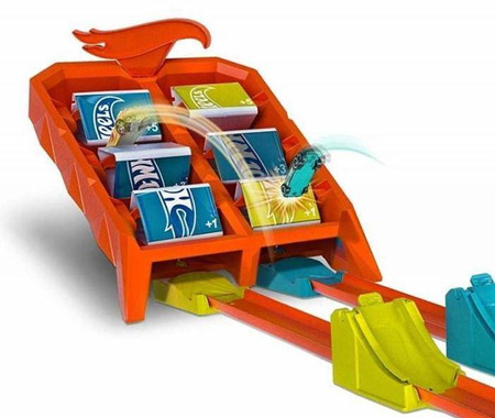 HOT WHEELS TOR TORY SKOK DO CELU ZESTAW Pętla Wyścig Autko GBF89