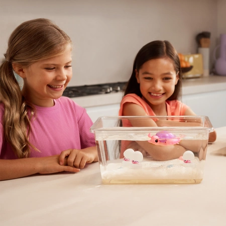 ZURU PETS ALIVE ZESTAW MAMA ŻÓŁW I MAŁE ŻÓWIKI W AKWARIUM