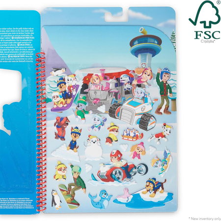 PSI PATROL Zabawka do auta Naklejki WYPUKŁE PUFFY Melissa Wyklejanka