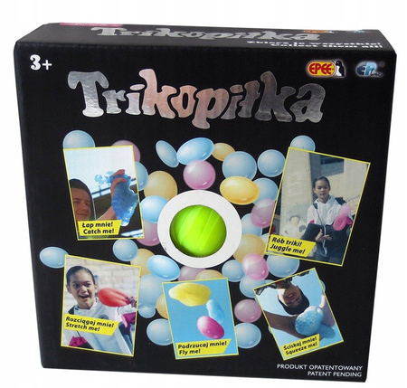 TRIKOPIŁKA GNIOTEK ŻELOWA PIŁKA SLIME TRIKI FIDGET