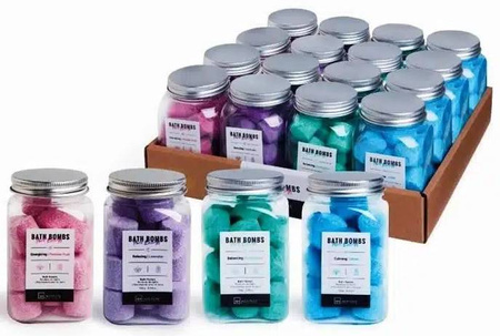 IDC KULE KOSTKI MUSUJĄCE DO KĄPIELI ZESTAW 160 G