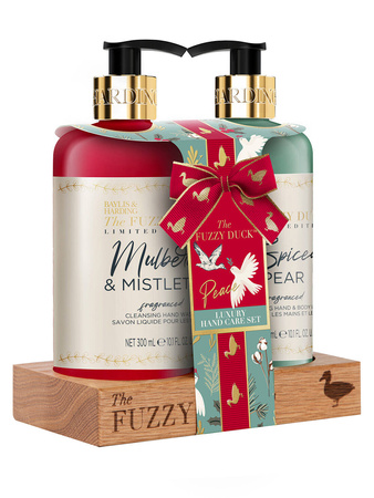 ZESTAW PREZENTOWY ŚWIĄTECZNY MYDŁO DO RĄK BALSAM ŚWIĘTA PIERNIK