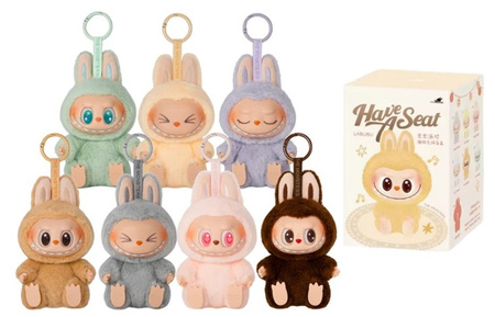 LABUBU HAVE A SEAT BRELOK THE MONSTERS MASKOTKA LALKA PLUSZOWA ZABAWKA