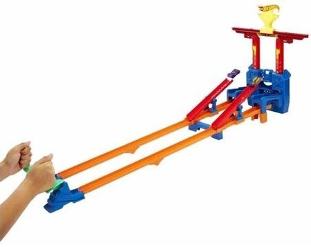 HOT WHEELS TOR TORY ZESTAW WYRZUTNIA WYZWANIE STEAM