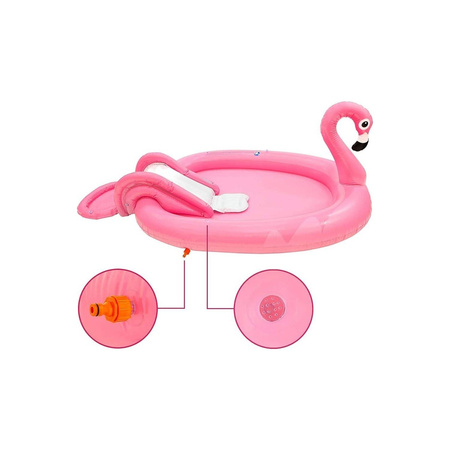 FLAMING BASEN WODNY PLAC ZABAW ZJEŻDŻALNIA DZIECI