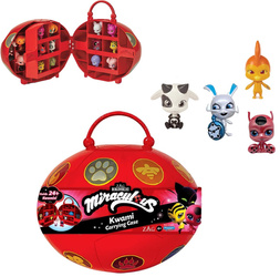 MIRACULOUS BIEDRONKA I CZARNY KOT KWAMI FIGURKA NIESPODZIANKA BOX