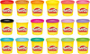 PLAY DOH CIASTOLINA zestaw 18 kolorowych tub G0522