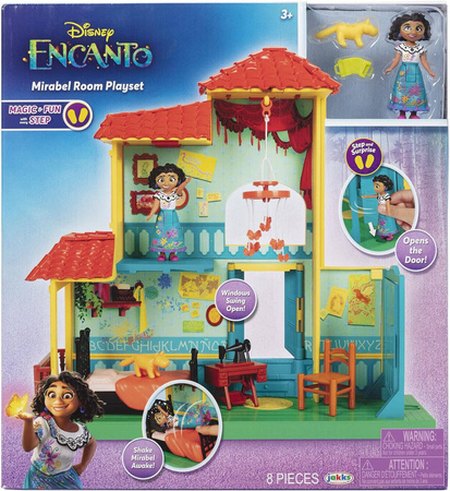 DISNEY ENCANTO DOMEK POKÓJ MIRABEL NASZE MAGICZNE ENCANTO FIGURKA AKCESORIA