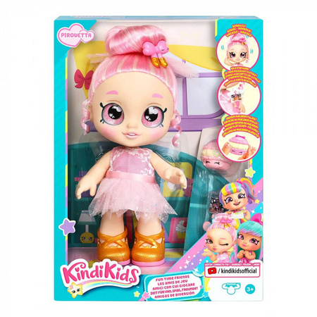 KINDI KIDS DUŻA LALKA BALETNICA TUTU Squishy Shopkins Różdżka