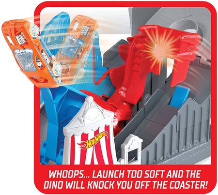 TOR HOT WHEELS ZESTAW DINOZAUR MATTEL PĘTLA GBF93