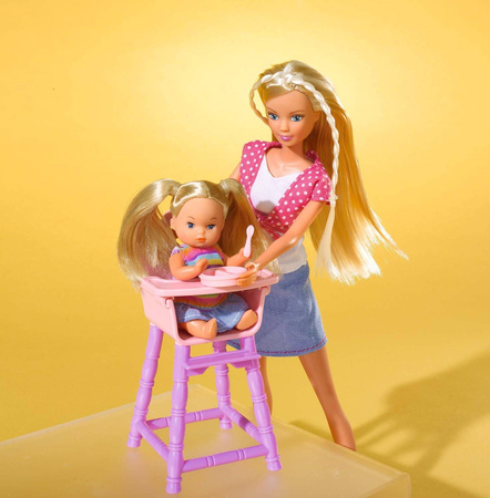 Simba Lalka Steffi Love W POKOJU DZIECIĘCYM OPIEKUNKA DLA DO DZIECI