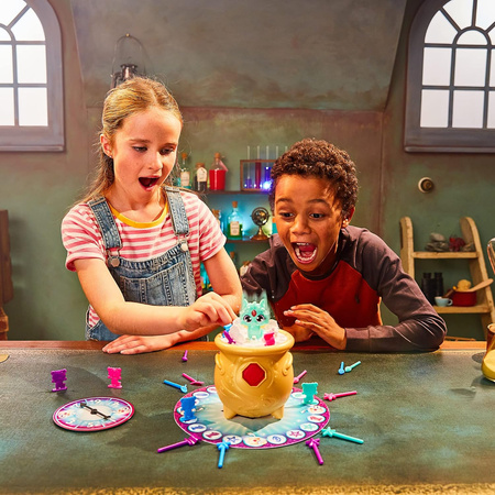 Magic Mixies Gra Planszowa Kociołek z Magicznymi Eliksirami Miksturami