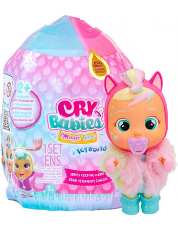 CRY BABIES ICY WORLD KEEP ME WARM MAGIC TEARS SURPRISE BOBAS PŁACZE