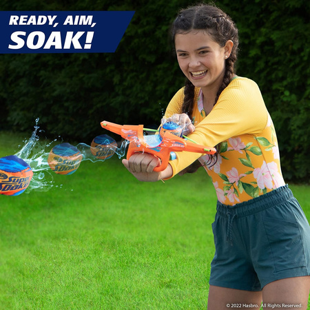 NERF SUPER SOAKER ŁUK WYRZUTNIA PISTOLET WODNE PIŁKI