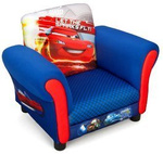 DISNEY CARS AUTA AUTO FOTEL FOTELIK TAPICEROWANY