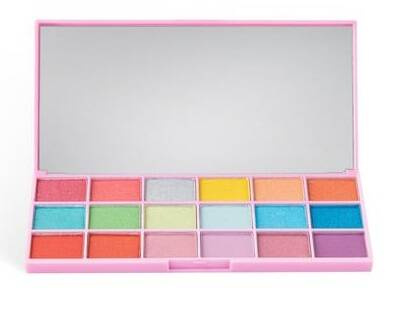 ZESTAW KOSMETYKÓW CIENI DO POWIEK PALETA LUSTERKO 12268