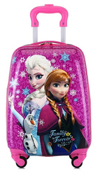 WALIZKA KRAINA LODU DLA DZIECI KABINOWA PODRÓŻNA  WAKACJE SAMOLOTU KÓŁKA