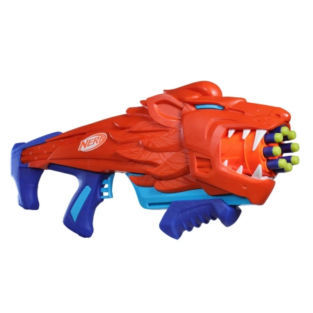 PISTOLET NERF JUNIOR ELITE EASY PLAY WYRZUTNIA WILD LIONFURY 16 strzałek