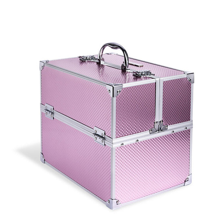 IDC DUŻY KUFER KUFEREK DO MAKIJAŻU NASTOLATKI KOBIETY CIENIE BŁYSZCZYKI