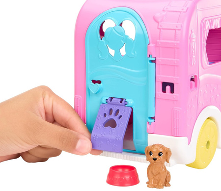 BARBIE KAMPER CHELSEA LALECZKA CHELSEA I 2 ZWIERZĄTKA HNH90