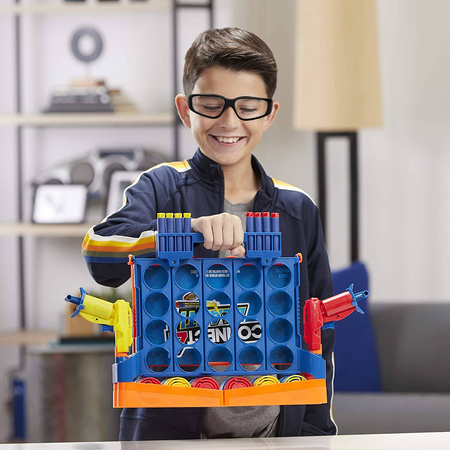 HASBRO GRA Connect 4 Blast ZRĘCZNOŚCIOWA NERF