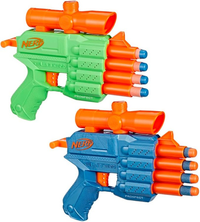 NERF ELITE 2.0 SNAJPERKA 2X PISTOLET TARCZA 12 STRZAŁEK ZESTAW