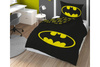 BATMAN POŚCIEL CZARNA DZIECI 160X200 BAWEŁNA