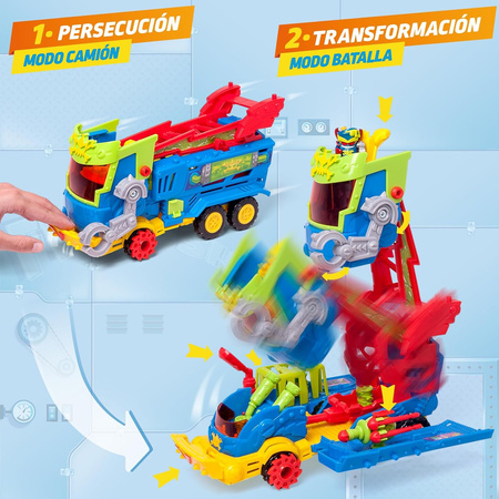 SUPERTHINGS ZINGS - KAZOOM POWER TRANSFORMUJĄCA CIĘŻARÓWKA MR. KING TRUCK