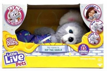 MASKOTKA INTERAKTYWNA ŚPIĄCA KOALA MIŚ DŹWIĘKI REAKCJE