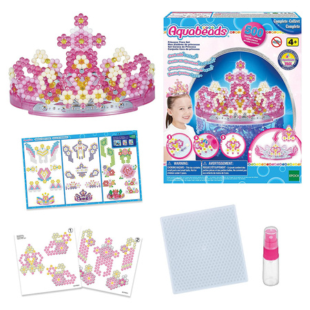 AQUABEADS ZESTAW KORALIKI WODNE TIARA KORONA 31604