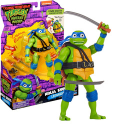 WOJOWNICZE ŻÓŁWIE NINJA Figurka DŹWIĘK LEONARDO 14