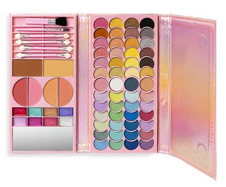 MARTINELIA SYRENKA PALETA DO MAKIJAŻU DLA DZIECI CIENIE PĘDZLE XXL