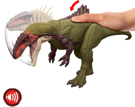 JURASSIC WORLD CHAOS THEORY DINOZAUR TOTALNY ATAK Becklespinax 43 cm
